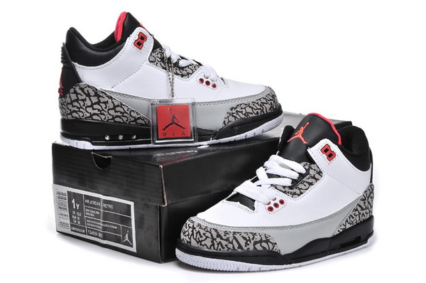 Air Jordan 3 Kids shoes--016